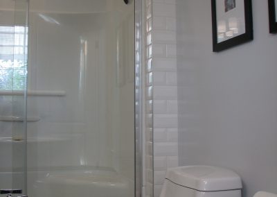 Shower and Toilet