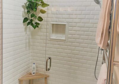 Subway Tile Shower Bathroom Renovation Nanaimo
